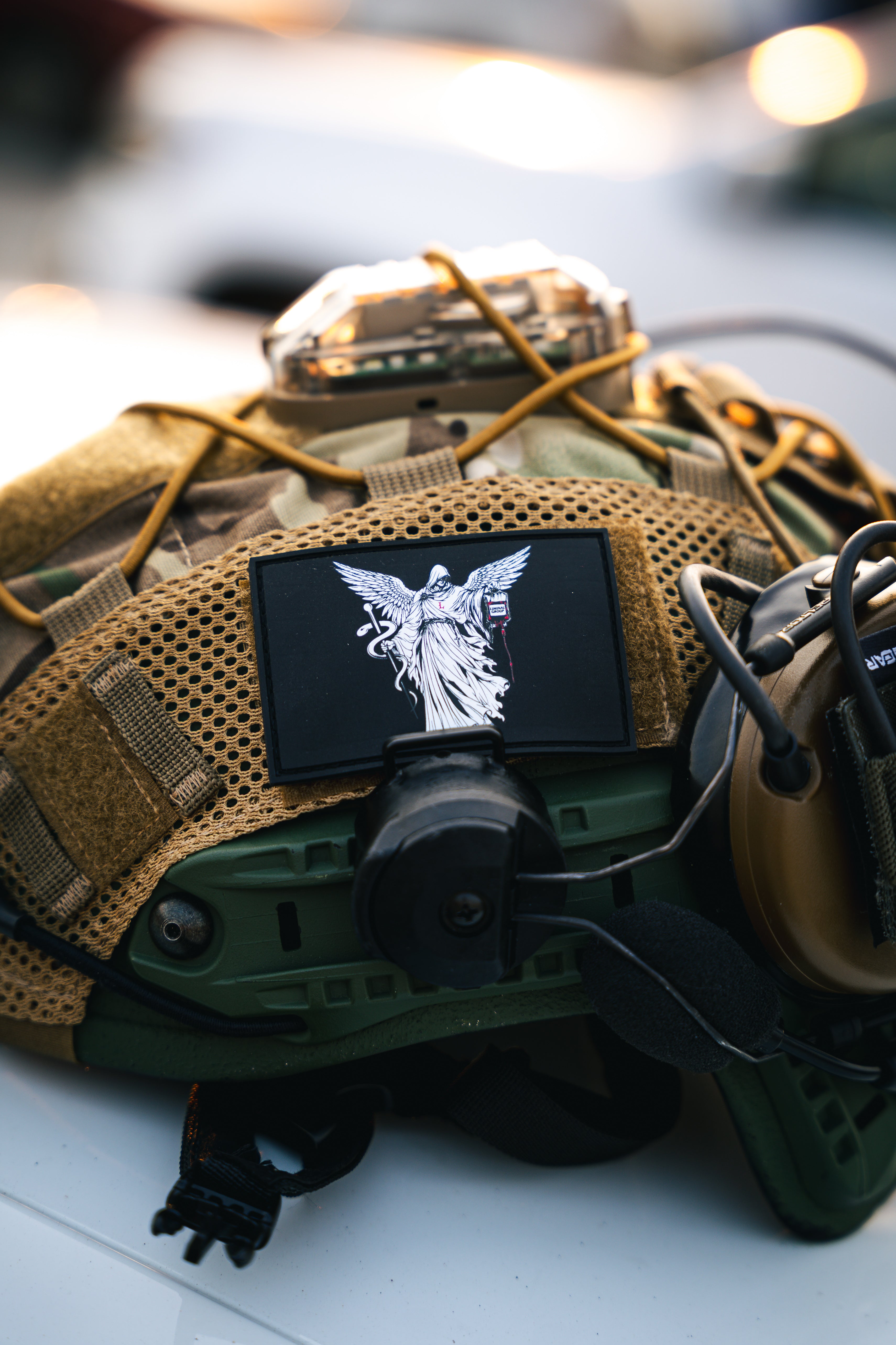 "DELAY DEATH" PVC Patch